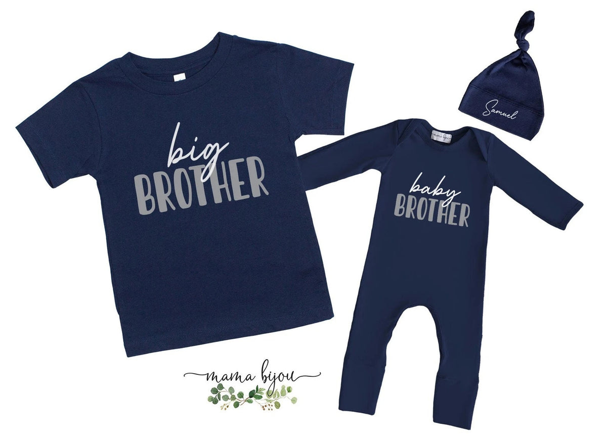 Sibling Shirts: Big, Little, Baby Brother/Sister Matching Set