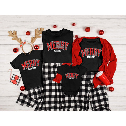 Matching Family Christmas Shirts: Personalized Holiday Tees