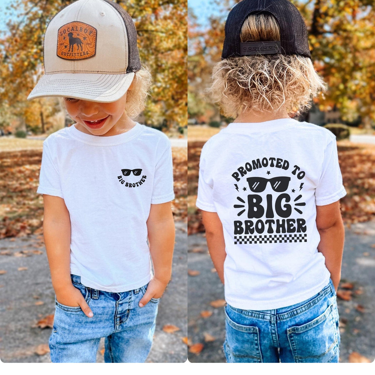 Promoted to Big Brother Shirt: Baby Announcement, Pregnancy Reveal