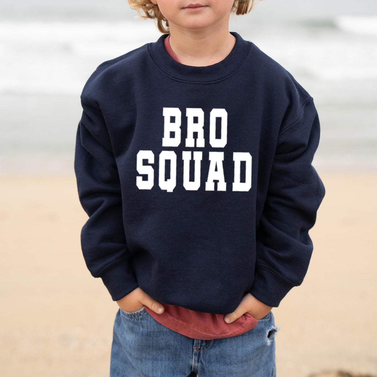 Bro Squad Matching Family Shirts | Boy Mom Shirt | Dad of Boys Tee | Dad and Son Tee Shirts | Available on T-Shirt, Sweatshirt or Baby